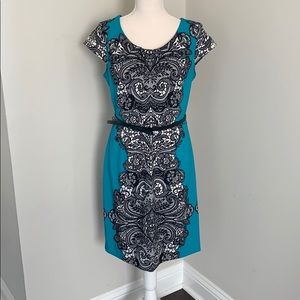 women’s capped sleeve dress